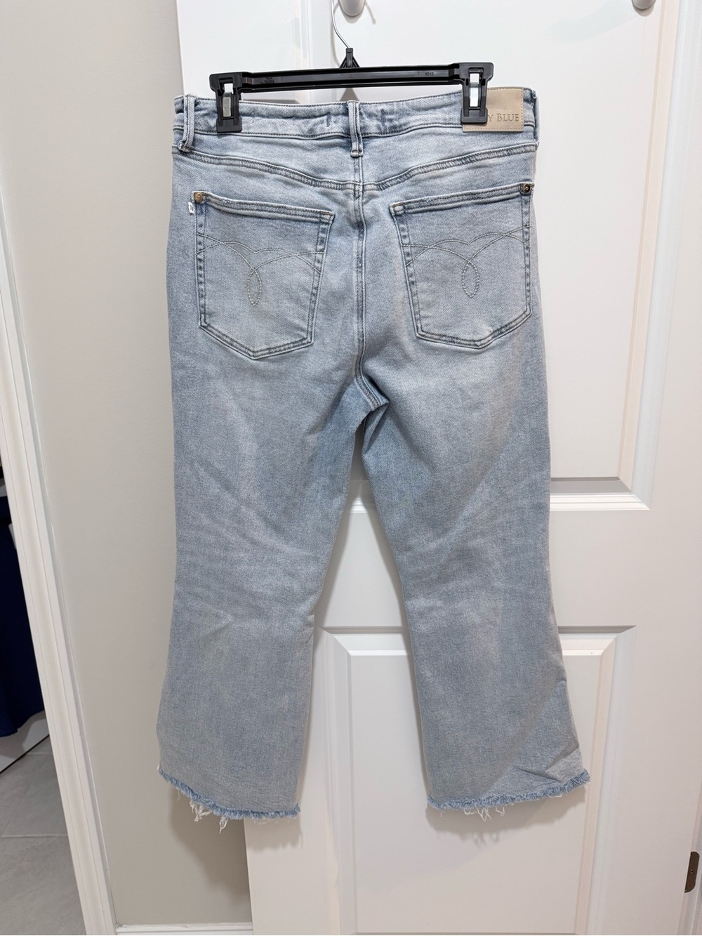 Judy Blue Light Wash Kick Flare Jeans - Picture 3 of 6